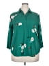 Van Heusen 100% Polyester Teal Long Sleeve Polo Size XXL - photo 1
