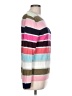 Talbots Outlet Stripes Pink Pullover Sweater Size L - photo 4