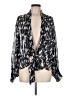 Final Touch 100% Polyester Silver Long Sleeve Blouse Size M - photo 1