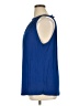 Gap 100% Rayon Blue Sleeveless Blouse Size XL - photo 5