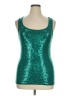Studio Y Teal Sleeveless Top Size XL - photo 1