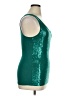 Studio Y Teal Sleeveless Top Size XL - photo 4