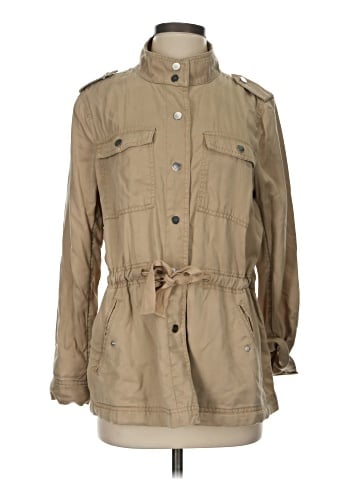 Ann Taylor LOFT Outlet Trenchcoat (view 1)