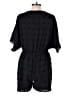 Naked Zebra 100% Polyester Polka Dots Black Romper Size L - photo 2