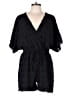 Naked Zebra 100% Polyester Polka Dots Black Romper Size L - photo 1