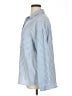 cavalini 100% Polyester Stripes Blue Long Sleeve Blouse Size XL - photo 5