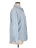 cavalini 100% Polyester Stripes Blue Long Sleeve Blouse Size XL - photo 4