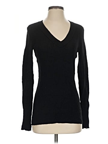 Aqua Cashmere Pullover Sweater (view 1)