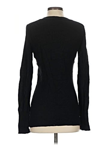 Aqua Cashmere Pullover Sweater (view 2)