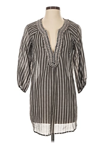Shoshanna 3/4 Sleeve Silk Top (view 1)