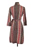 Laundry by Design Print Red Casual Dress Size XS - photo 2