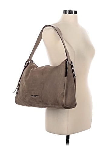 Karl Lagerfeld Paris Leather Hobo (view 2)