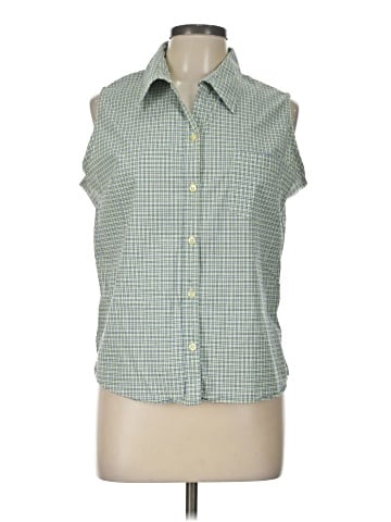 North Crest Sleeveless Button-Down Shirt (view 1)