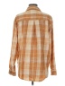 Billabong Plaid Orange Long Sleeve Button-Down Shirt Size M - photo 2