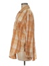 Billabong Plaid Orange Long Sleeve Button-Down Shirt Size M - photo 5