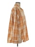 Billabong Plaid Orange Long Sleeve Button-Down Shirt Size M - photo 4