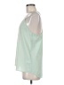 Naked Zebra 100% Polyester Green Sleeveless Blouse Size M - photo 5