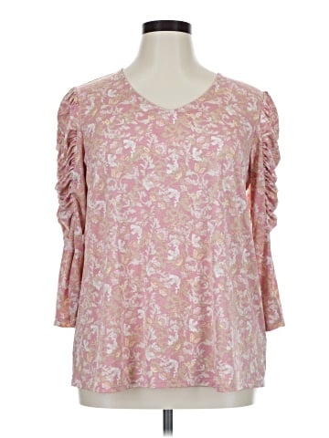 Cato 3/4 Sleeve Blouse (view 1)