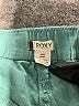 Roxy Solid Green Shorts Size S - photo 3