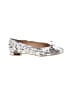 Franco Sarto Print Silver Flats Size 7 1/2 - photo 1