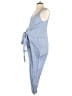 Hatch 100% Cotton Stripes Blue Jumpsuit Size Med Maternity - photo 1