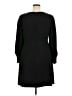 J.Crew 100% Polyester Solid Black Casual Dress Size 16 - photo 2