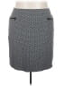 Alfani Houndstooth Gray Casual Skirt Size 22 - photo 1