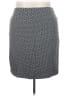 Alfani Houndstooth Gray Casual Skirt Size 22 - photo 2