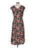 Travelsmith Print Red Casual Dress Size M - photo 2