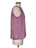 Monday Fun 100% Polyester Purple Sleeveless Blouse Size S - photo 4