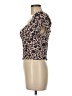 Unbranded 100% Elastic Brown Short Sleeve Top Size M - photo 5