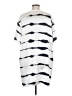 ATM 100% Silk Graphic White Casual Dress Size Med - Lg - photo 2