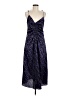 Sandro 100% Polyester Purple Cocktail Dress Size EU (FR) 40 / US 8 - photo 1