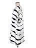 ATM 100% Silk Graphic White Casual Dress Size Med - Lg - photo 5