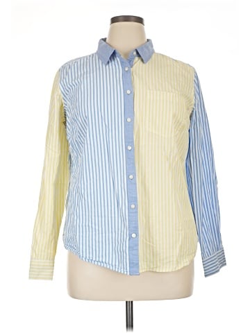 St. John's Bay Long Sleeve Button-Down Shirt (view 1)