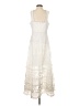 Boston Proper 100% Polyester Ivory Casual Dress Size XS - photo 2