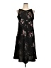 BLANK Floral Black Casual Dress Size XL - photo 1
