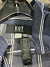 Kut from the Kloth 100% Rayon Stripes Blue Short Sleeve Blouse Size XS - photo 7