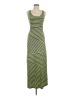 Soprano Stripes Green Casual Dress Size M - photo 1