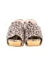 Eric Michael Animal Print Tan Wedges Size EU 38 - photo 2