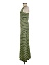 Soprano Stripes Green Casual Dress Size M - photo 5