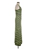Soprano Stripes Green Casual Dress Size M - photo 4