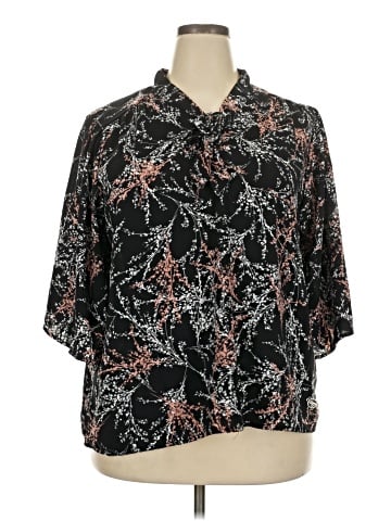 Adrienne Vittadini 3/4 Sleeve Blouse (view 1)