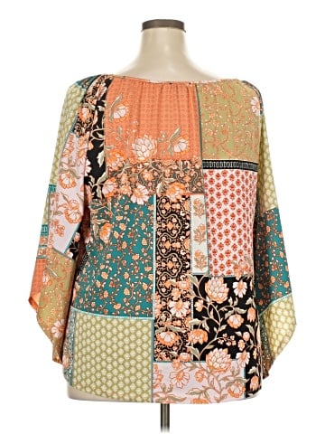 Tacera 3/4 Sleeve Blouse (view 2)