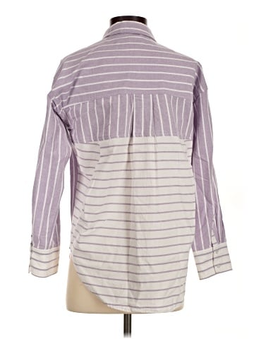 Maeve Long Sleeve Button-Down Shirt (view 2)