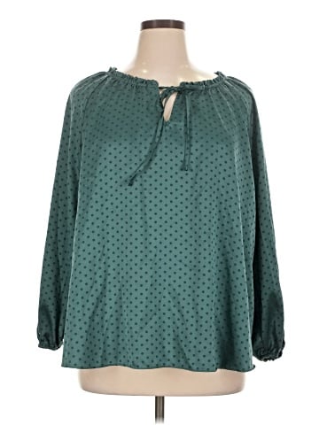 Lauren Conrad Long Sleeve Blouse (view 1)
