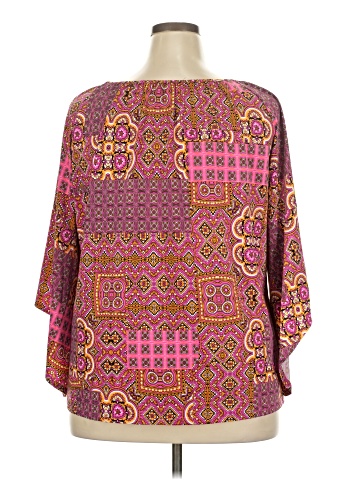Tacera 3/4 Sleeve Blouse (view 2)