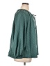 Lauren Conrad 100% Polyester Teal Long Sleeve Blouse Size 1X - photo 4