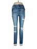 STUDIO BLUE Hearts Blue Jeans Size 30 waist - photo 1