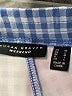 Susan Graver Checkered-gingham Blue Casual Pants Size M - photo 7
